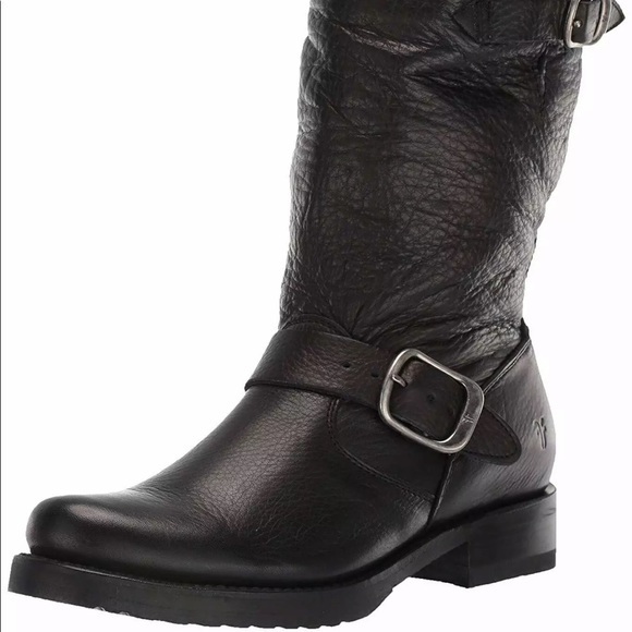 Frye Veronica Shortye Black Boots #6B - Picture 10 of 11